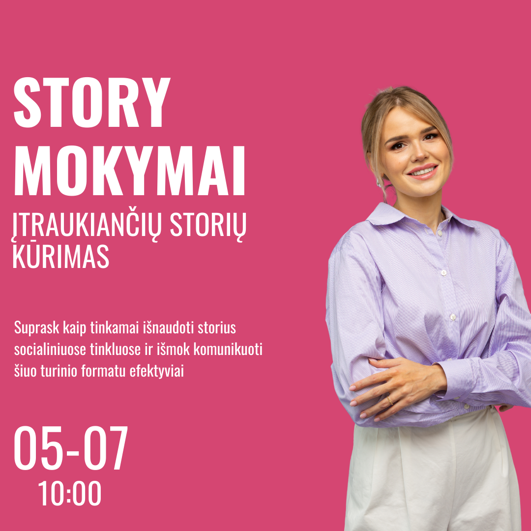 Įtraukianti stories komunikacija