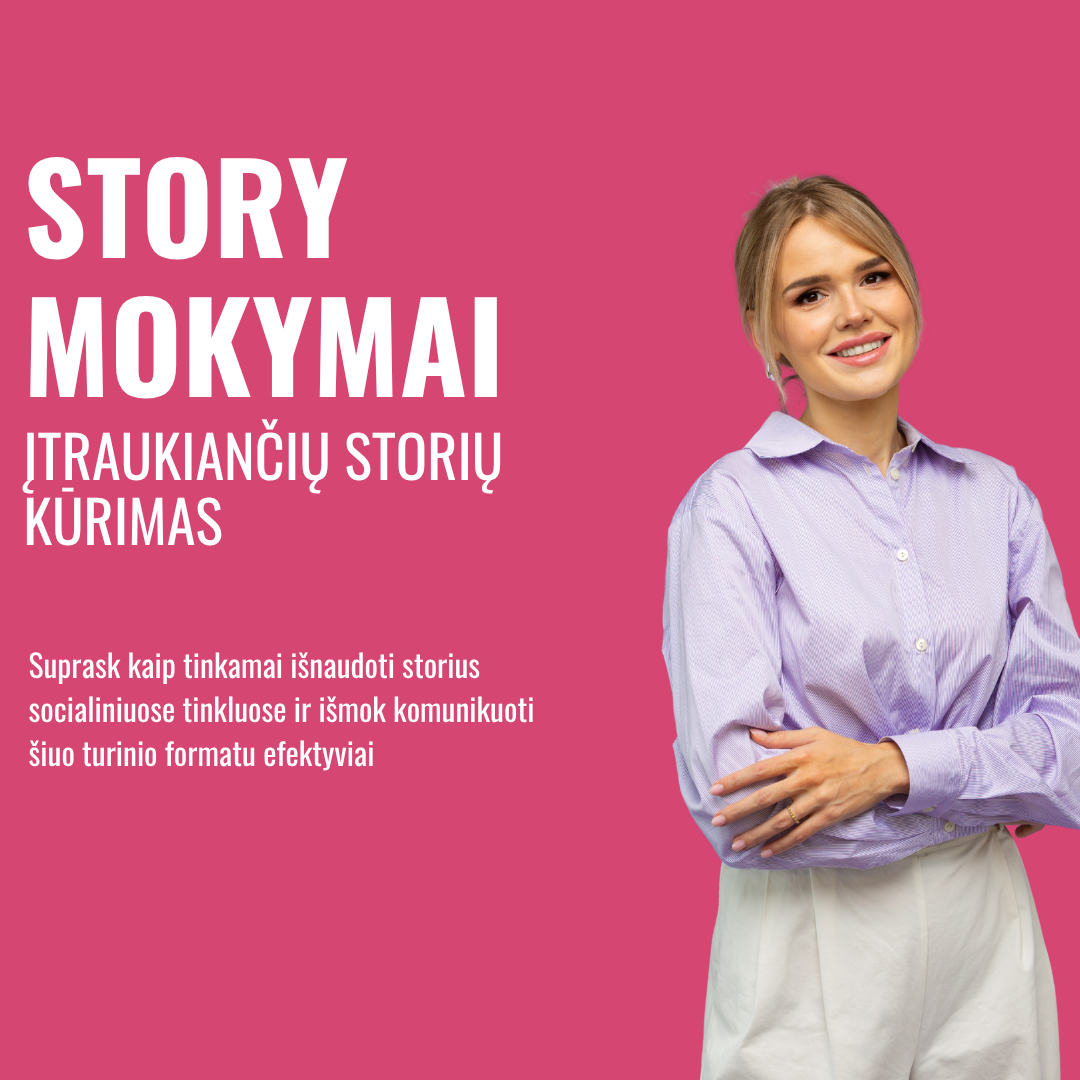Įtraukianti stories komunikacija