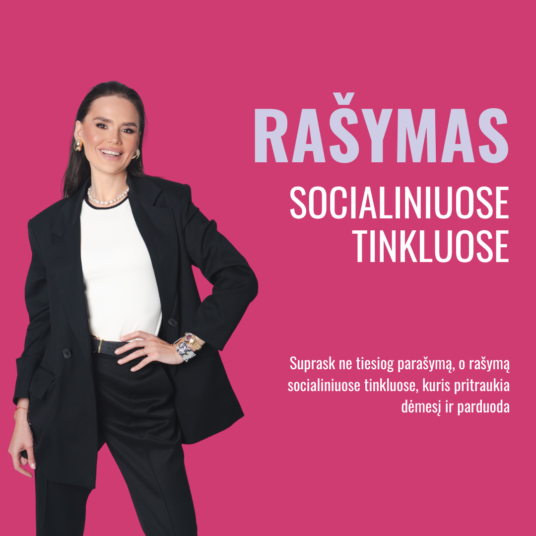 Rašymas socialiniuose tinkluose