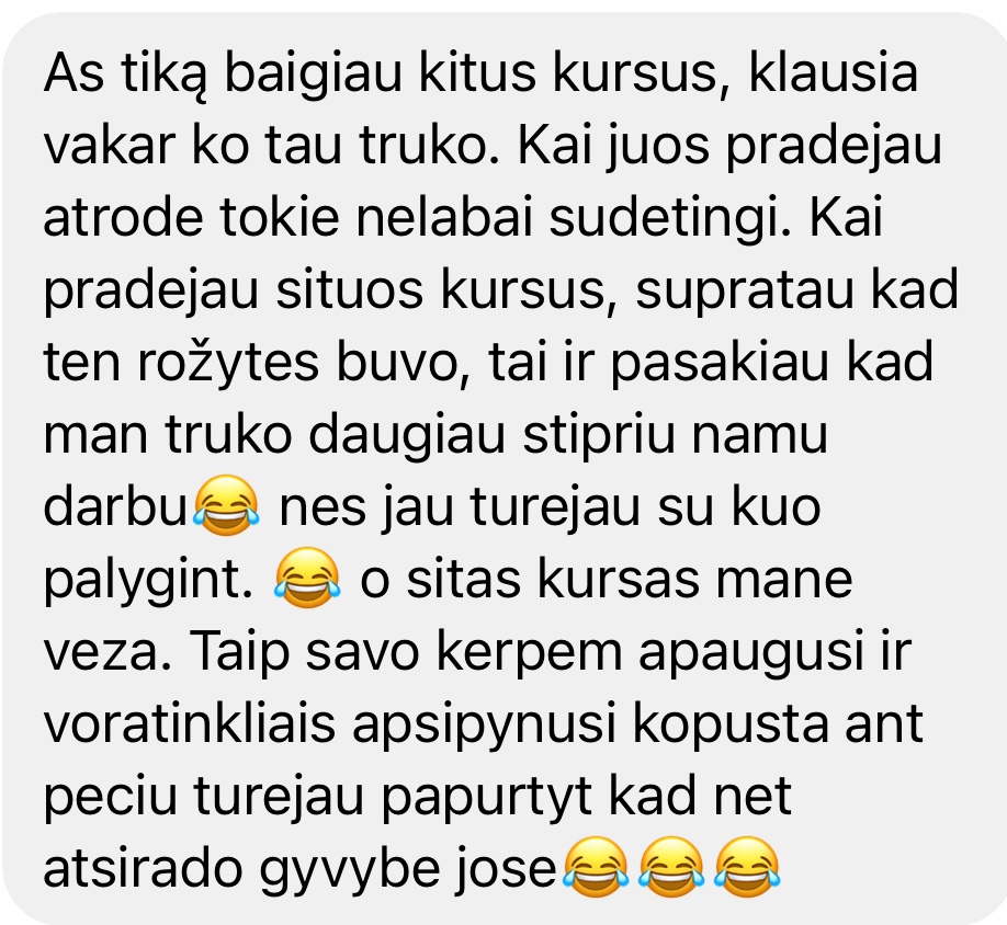 Nekenčiu marketingo SMM kursai atsiliepimai 18