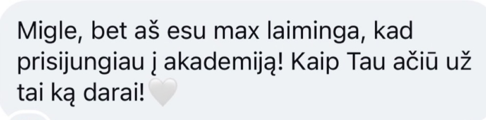 Marketingo akademija atsiliepimai - 10