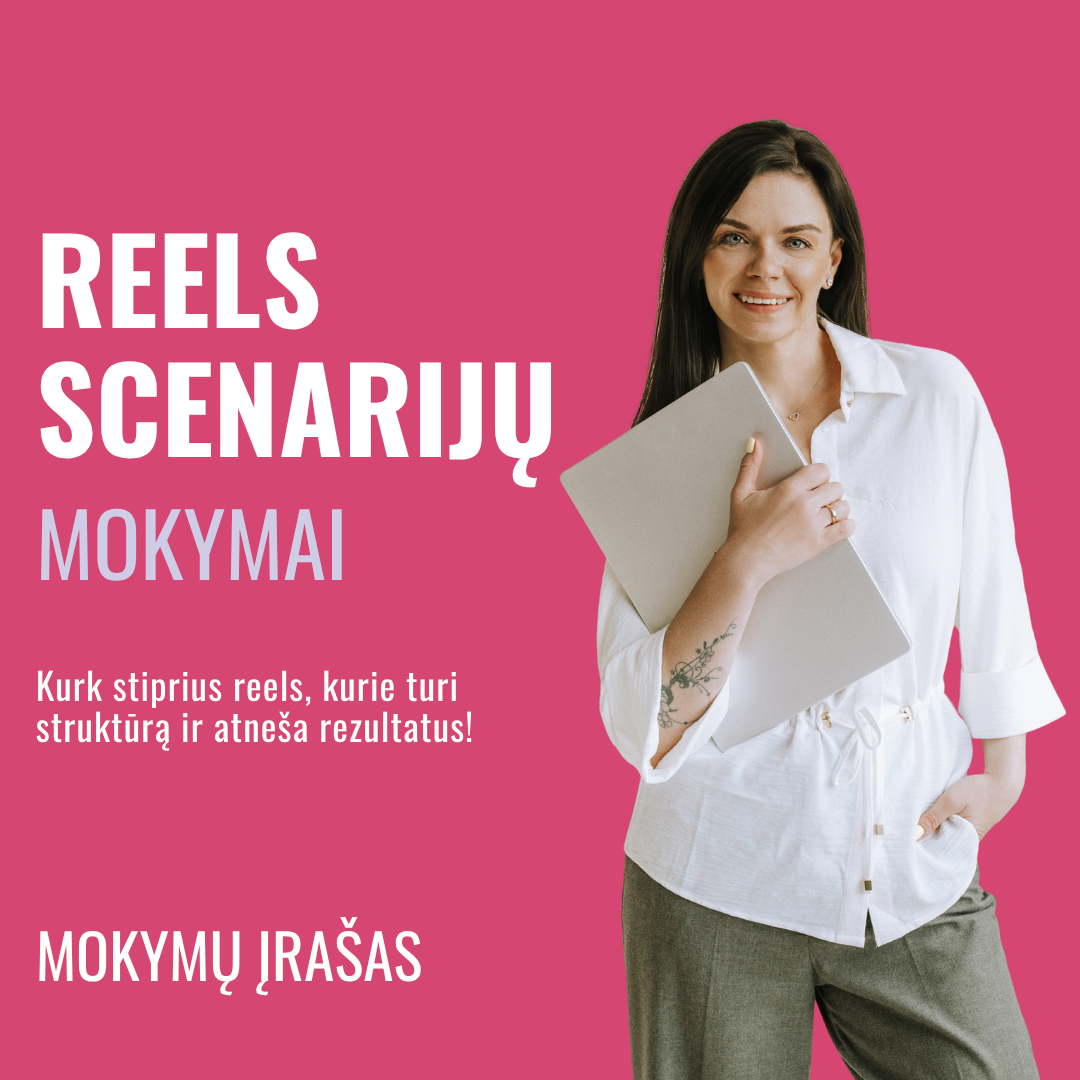 Reels scenarijų mokymai