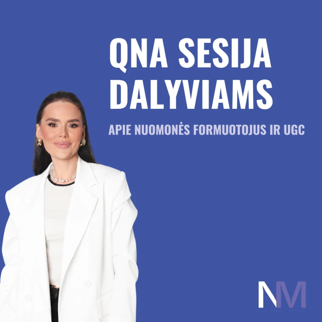 Klausimai apie nuomonės formuotojus